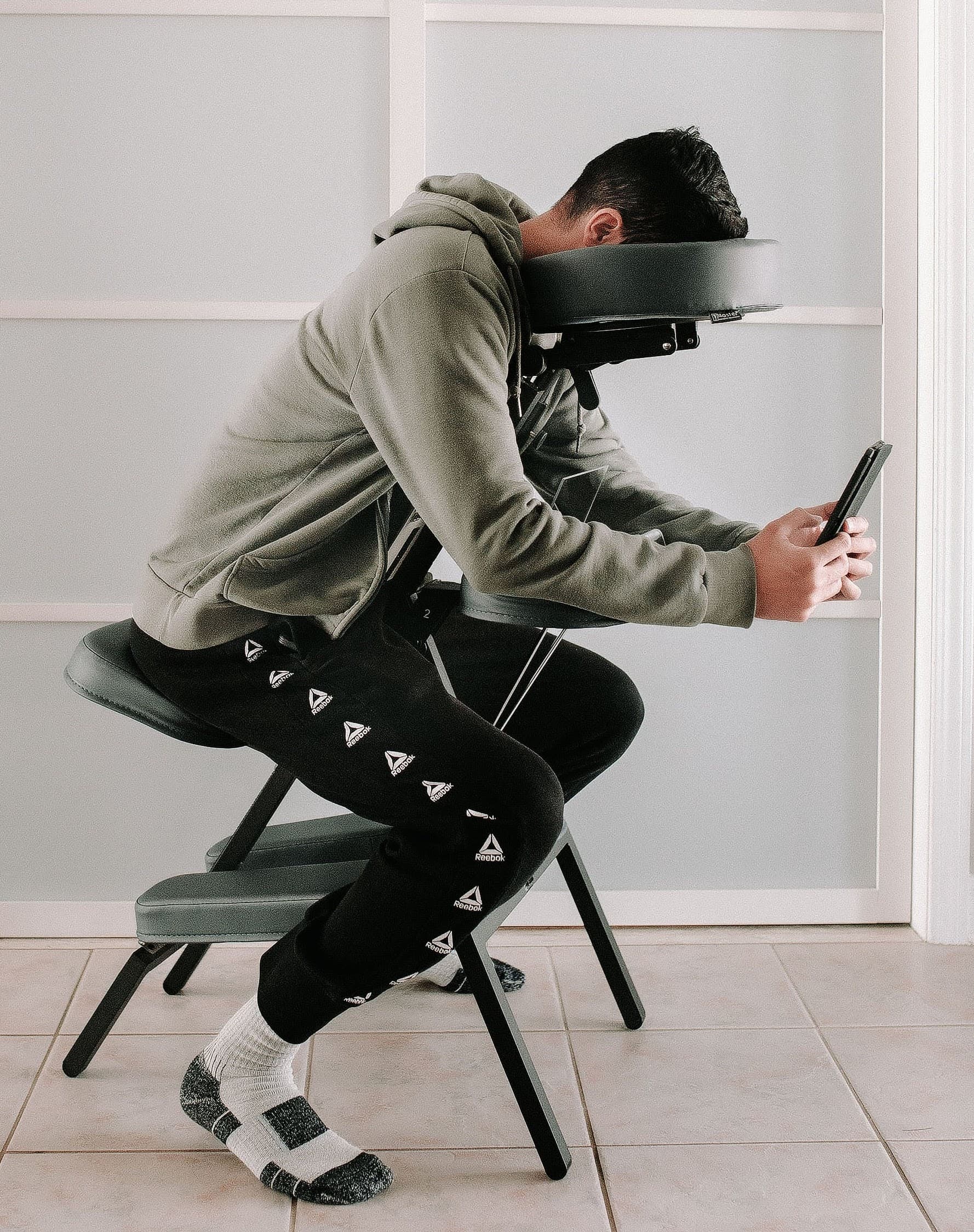 Face Down Chair — alternate view