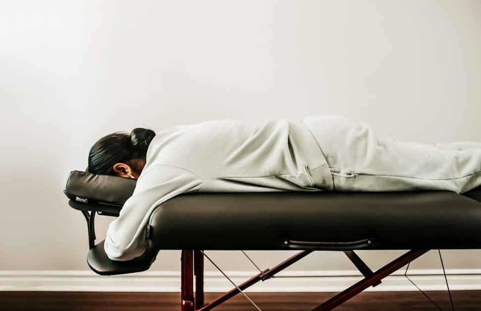Face Down Bed — alternate view